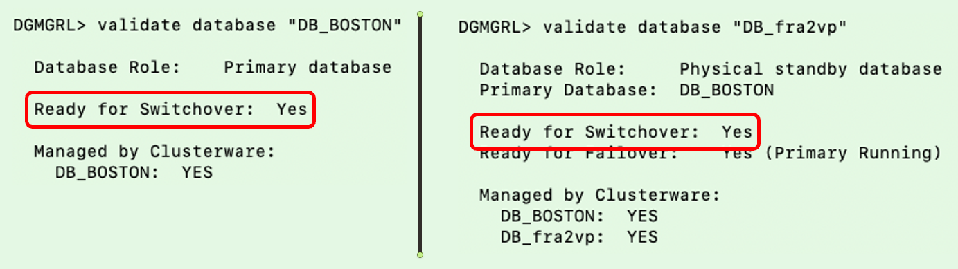 After upgrading a primary database (data guard) with autoupgrade you can use validate database to ensure everything is fine