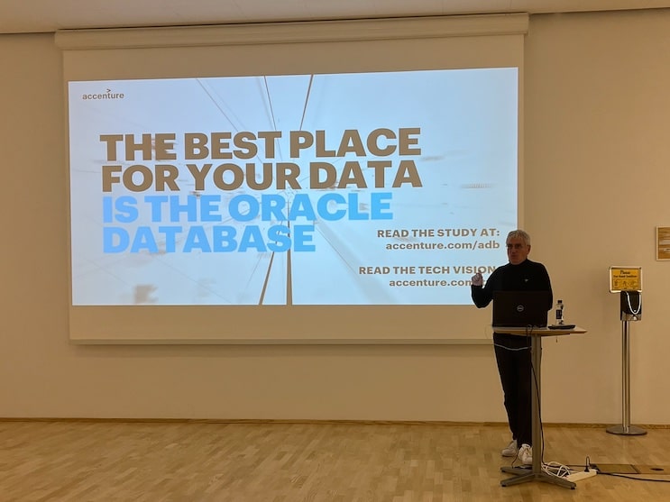 Julian Dontcheff on why you want to stay with Oracle Database