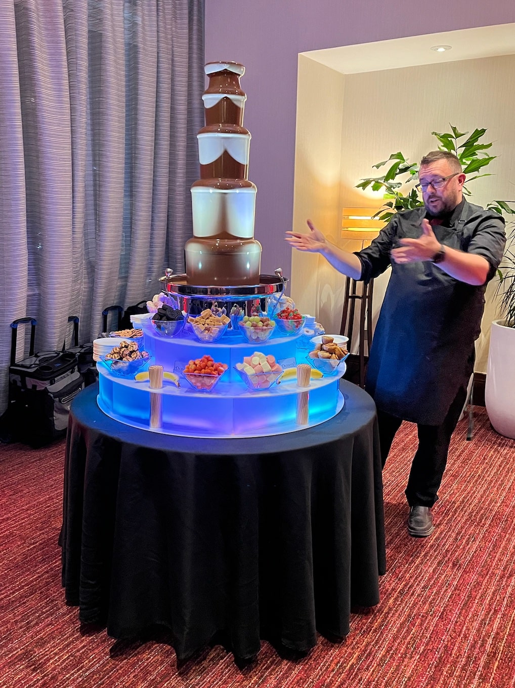 The Chocolate Fountain