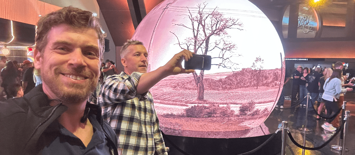 Selfie with a selfie