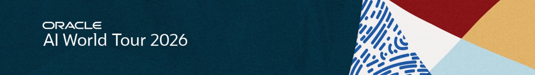 Oracle AI World Tour 2026 banner